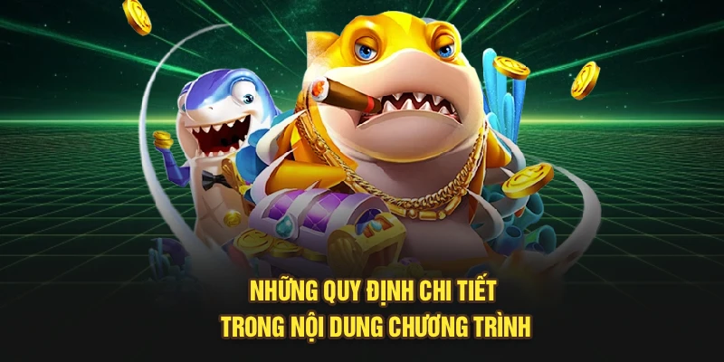 Những quy định chi tiết trong nội dung chương trình